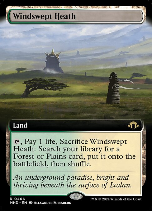 Magic the Gathering Card - Windswept Heath - MTG Circle