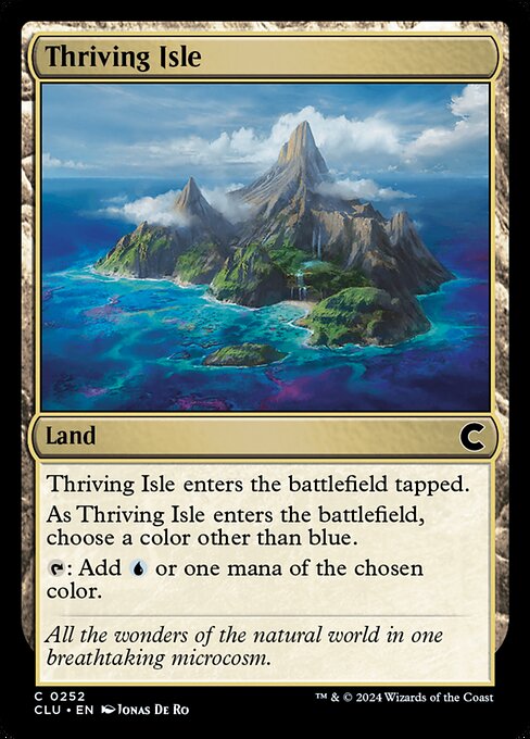 Magic the Gathering Card - Thriving Isle - MTG Circle