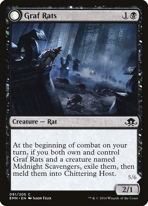 Magic the Gathering Card - Graf Rats - MTG Circle