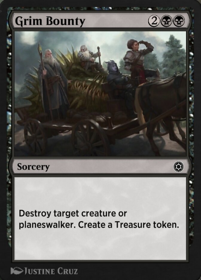 Magic the Gathering Card - Grim Bounty - MTG Circle