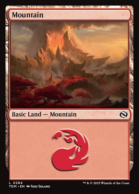 Magic the Gathering Card - Mountain - MTG Circle