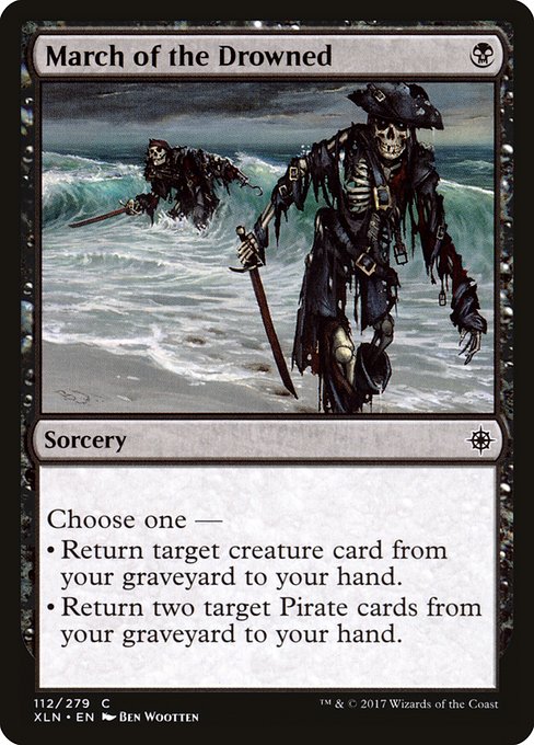 Magic the Gathering Card - March of the Drowned - MTG Circle