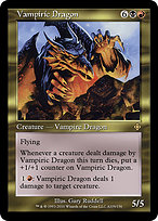 Magic the Gathering Card - Vampiric Dragon - MTG Circle