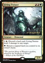 Magic the Gathering Card - Living Twister - MTG Circle