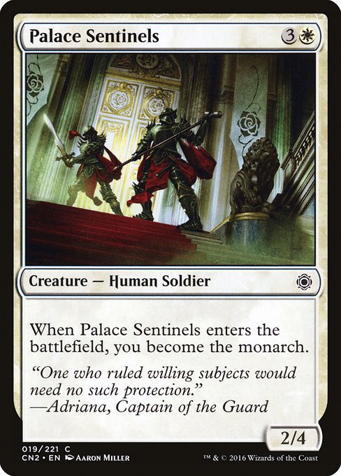 Magic the Gathering Card - Palace Sentinels - MTG Circle