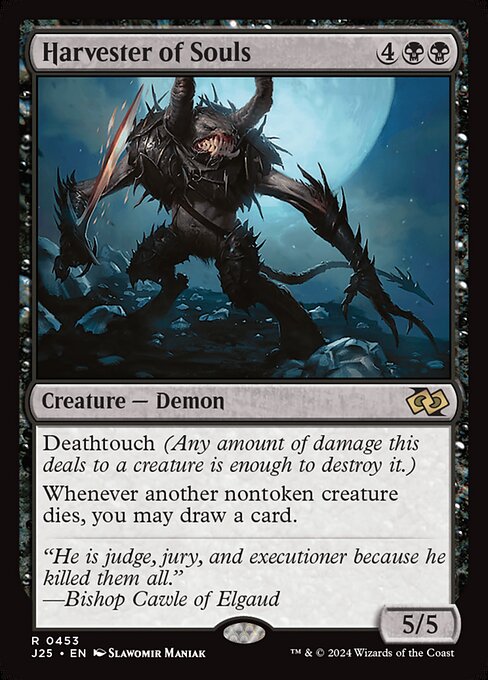 Magic the Gathering Card - Harvester of Souls - MTG Circle