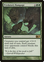 Magic the Gathering Card - Predatory Rampage - MTG Circle