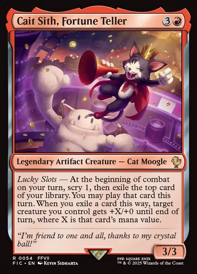 Magic the Gathering Card - Cait Sith, Fortune Teller - MTG Circle