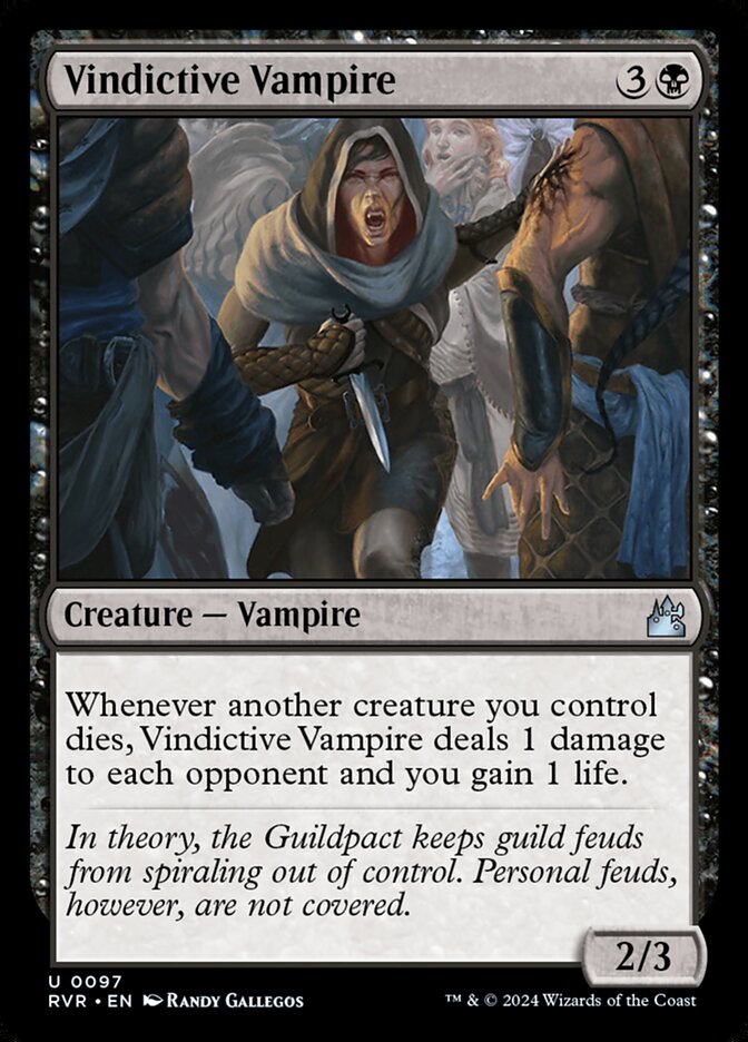Magic the Gathering Card - Vindictive Vampire - MTG Circle