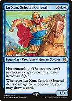 Magic the Gathering Card - Lu Xun, Scholar General - MTG Circle