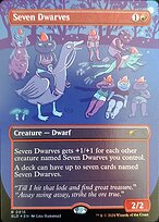 Magic the Gathering Card - Seven Dwarves - MTG Circle