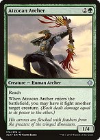 Magic the Gathering Card - Atzocan Archer - MTG Circle