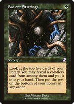 Magic the Gathering Card - Ancient Stirrings - MTG Circle