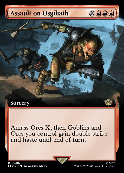 Magic the Gathering Card - Assault on Osgiliath - MTG Circle
