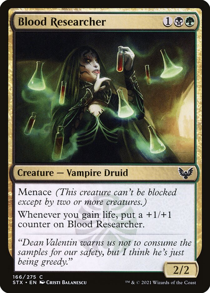 Magic the Gathering Card - Blood Researcher - MTG Circle