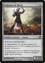 Magic the Gathering Card - Colossus of Akros - MTG Circle