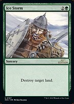Magic the Gathering Card - Ice Storm - MTG Circle
