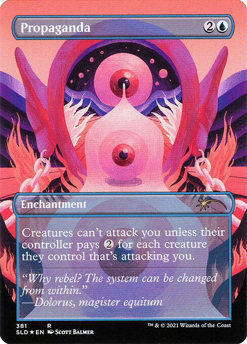 Magic the Gathering Card - Propaganda - MTG Circle