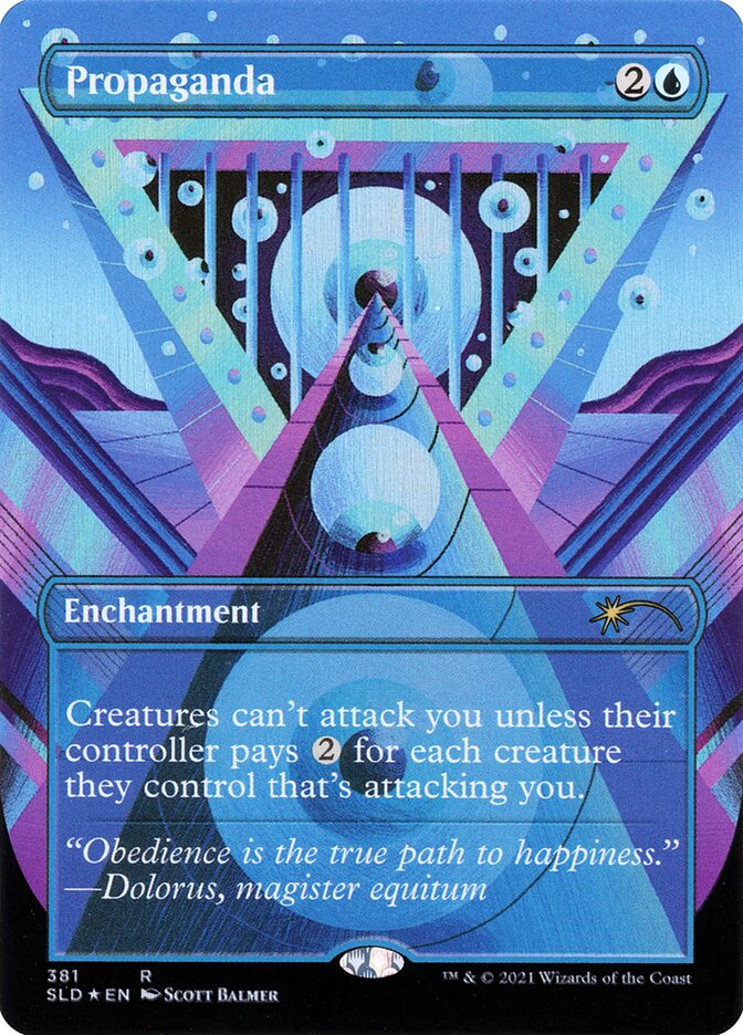 Magic the Gathering Card - Propaganda - MTG Circle