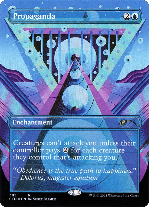 Magic the Gathering Card - Propaganda - MTG Circle