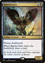 Magic the Gathering Card - Baleful Strix - MTG Circle