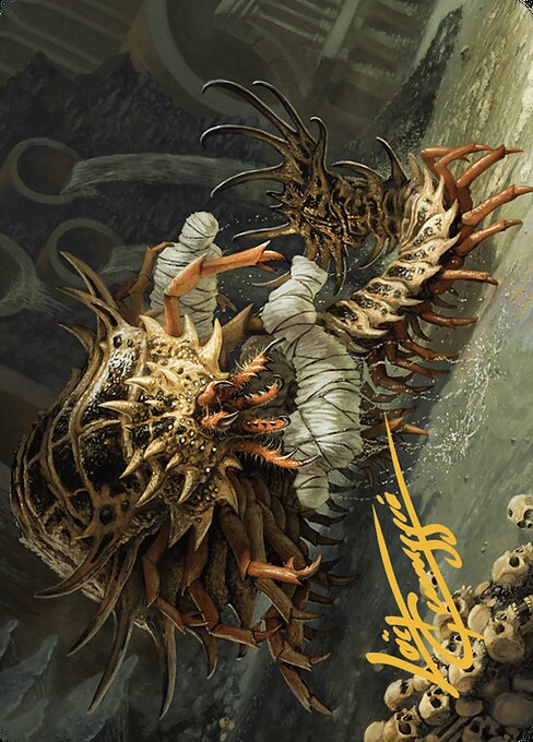 Magic the Gathering Card - Rot Farm Mortipede - MTG Circle