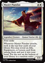Magic the Gathering Card - Master Piandao - MTG Circle