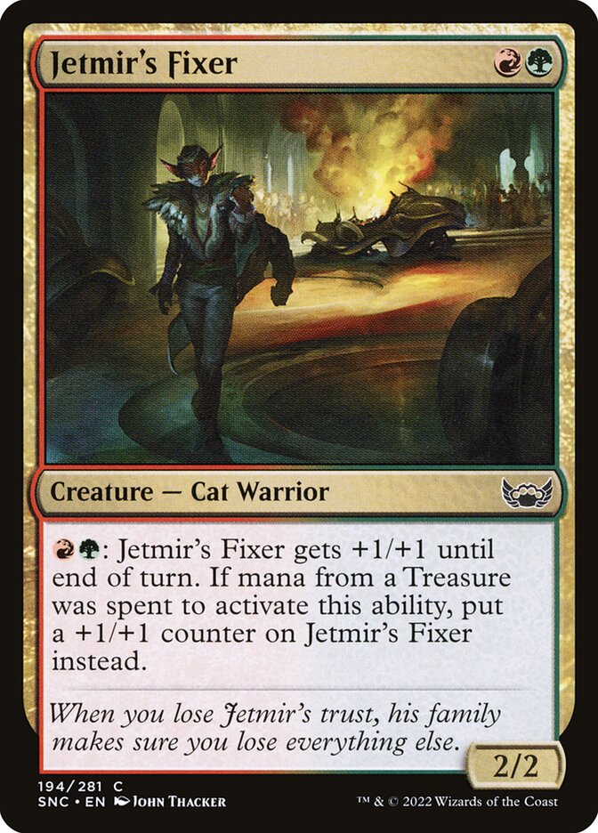 Magic the Gathering Card - Jetmir's Fixer - MTG Circle