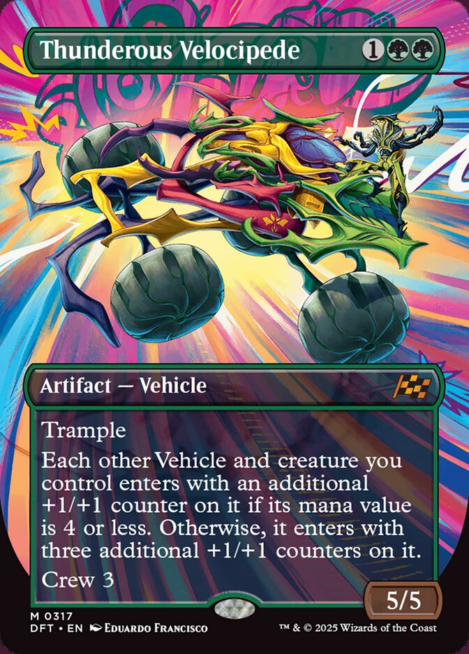 Magic the Gathering Card - Thunderous Velocipede - MTG Circle