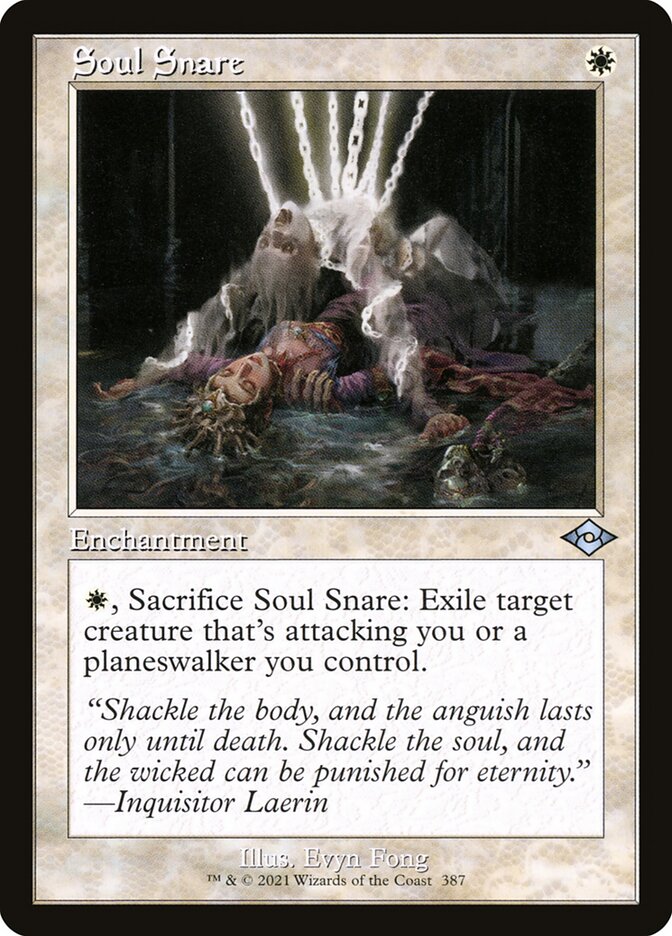 Magic the Gathering Card - Soul Snare - MTG Circle
