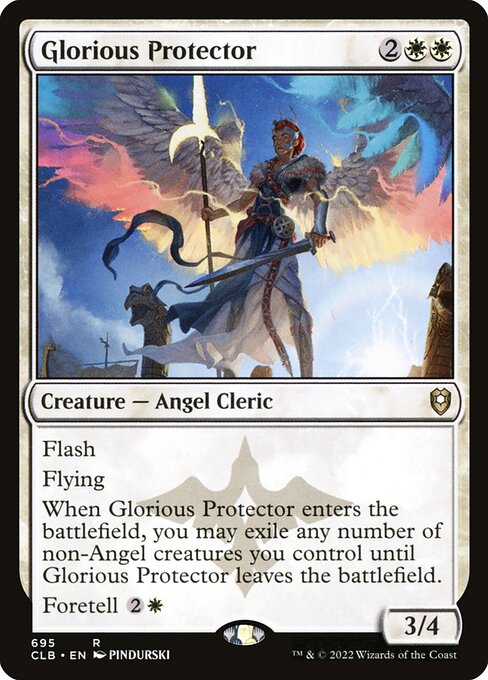 Magic the Gathering Card - Glorious Protector - MTG Circle