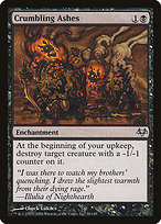 Magic the Gathering Card - Crumbling Ashes - MTG Circle