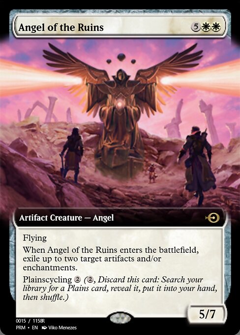 Magic the Gathering Card - Angel of the Ruins - MTG Circle