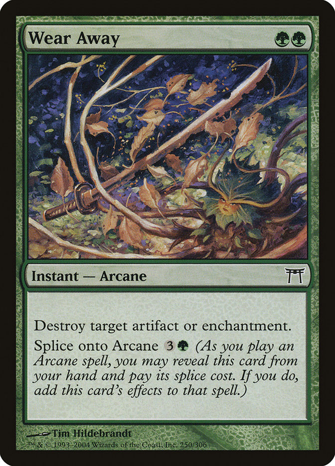 Magic the Gathering Card - Wear Away - MTG Circle