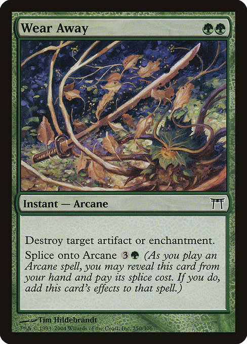 Magic the Gathering Card - Wear Away - MTG Circle