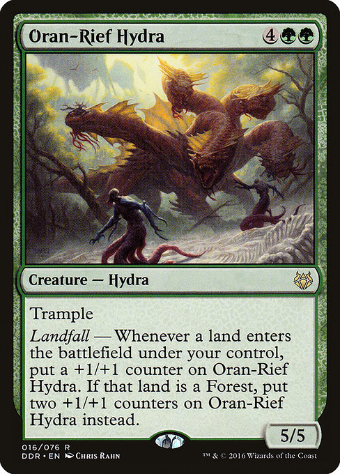 Magic the Gathering Card - Oran-Rief Hydra - MTG Circle