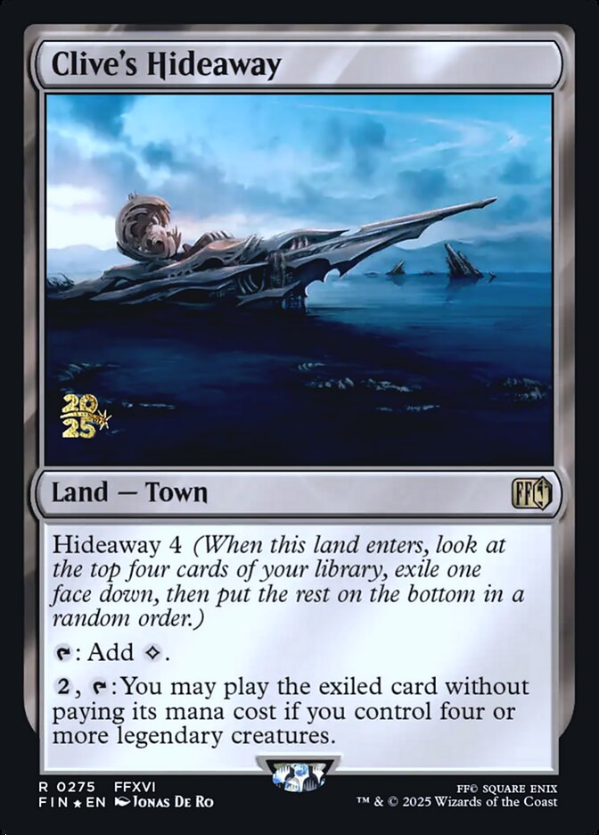 Magic the Gathering Card - Clive's Hideaway - MTG Circle