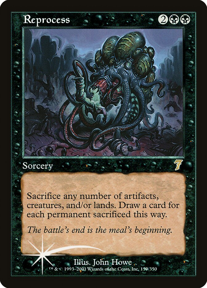 Magic the Gathering Card - Reprocess - MTG Circle