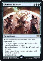 Magic the Gathering Card - Glorious Sunrise - MTG Circle