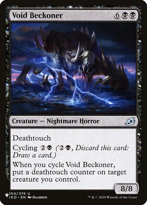 Magic the Gathering Card - Void Beckoner - MTG Circle