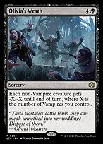 Magic the Gathering Card - Olivia's Wrath - MTG Circle