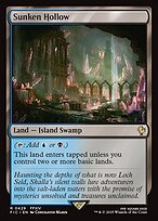 Magic the Gathering Card - Sunken Hollow - MTG Circle