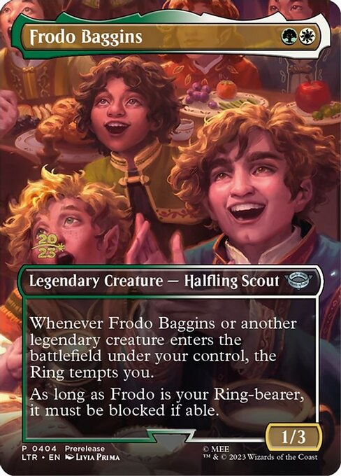Magic the Gathering Card - Frodo Baggins - MTG Circle
