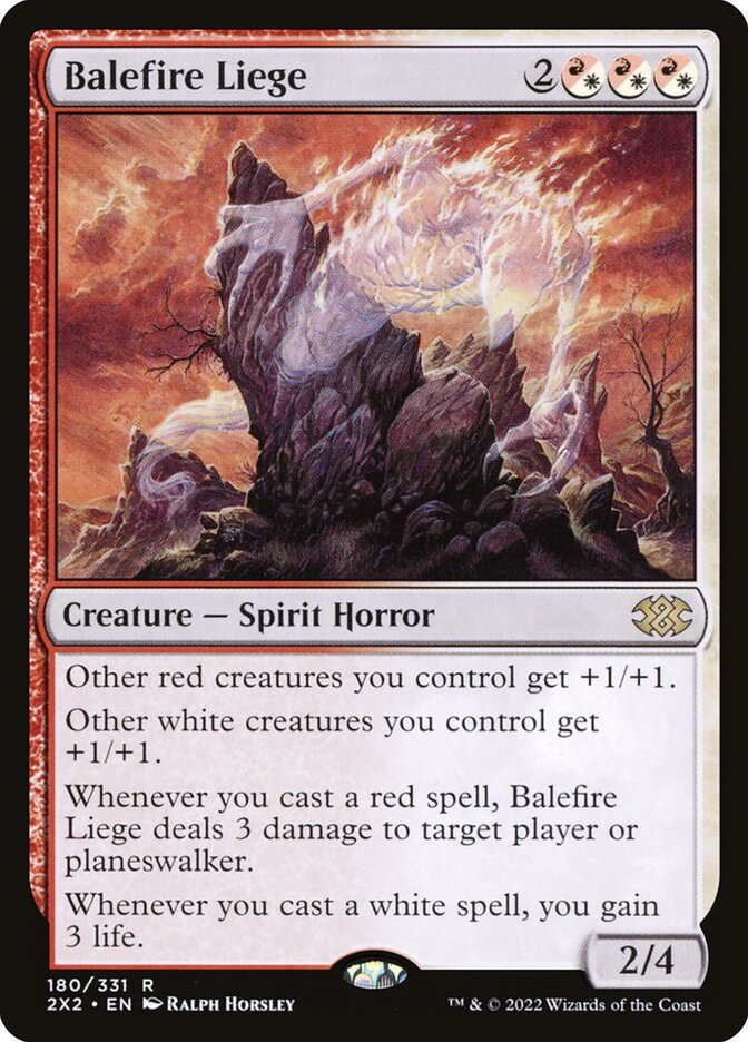 Magic the Gathering Card - Balefire Liege - MTG Circle