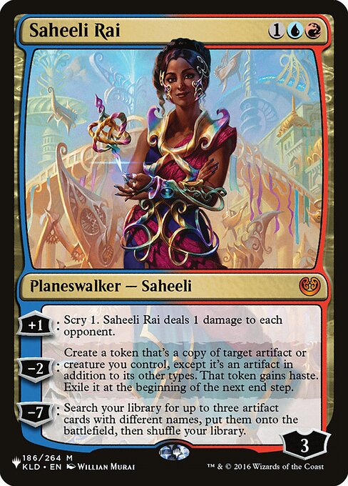 Magic the Gathering Card - Saheeli Rai - MTG Circle