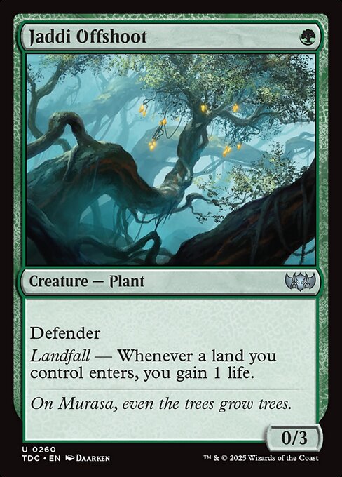 Magic the Gathering Card - Jaddi Offshoot - MTG Circle