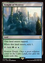 Magic the Gathering Card - Temple of Mystery - MTG Circle