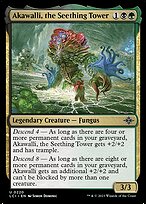 Magic the Gathering Card - Akawalli, the Seething Tower - MTG Circle