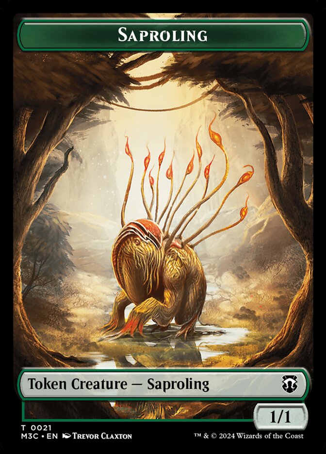 Magic the Gathering Card - Saproling - MTG Circle