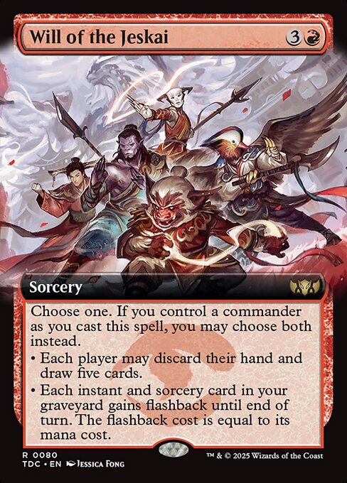 Magic the Gathering Card - Will of the Jeskai - MTG Circle